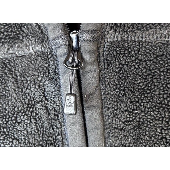 The North Face Fleece Jacket, Size M - Black Stand Up Collar Womens - Picture 5 of 12